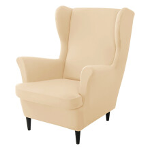Sofabezug-Set aus Milchseide mit Kissenbezug,-Beige Farbe