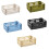 Plastic Foldable Items Container Practical Storage Basket-grey 2