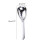 Stainsless Steels Rice Spoons Paddle Thick Short Handle-Silver 4