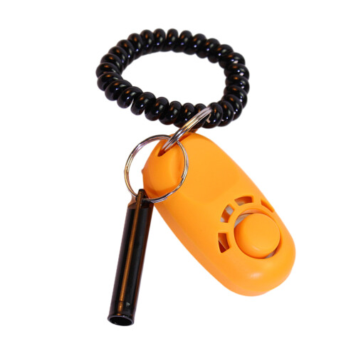 Pet Training Clickers Hondentraining Fluitje Combo-oranje