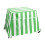 Housse de table de jeu d'extérieur durable pour-Vert et blanc 1