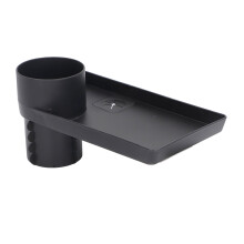 Stable Car Cup Tray for Vehicles 15 oz Capacity Rugged & Portable