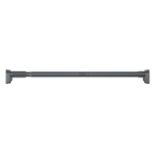 Adjustable Clothes Drying Rod Customizable Metal Shower-Gray