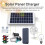 4.5W 5V Waterproof Solar Panel with USB Port, Portable and Durable 2
