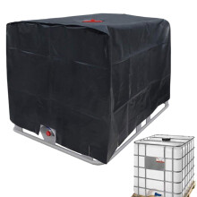 264 Gallon Waterproof Water Tank Cover Outdoor UV Resistant Rain Barrel Protector 210D Oxford