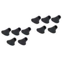 Trekking Pole Tips Protector 10pcs Non-Slip Walking Stick Caps Hiking Accessories for All Trekking Poles