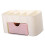 Multi-Functional Light Pink Plastic Desk Drawer Organizer 21x10x10cm 12