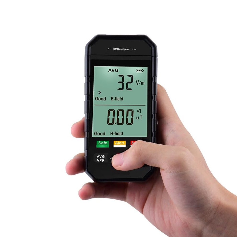 Electromagnetic Radiation Detector With Sound And Light Alarm For Accurate Radiation Level Testing In Various Environments 9412369263254