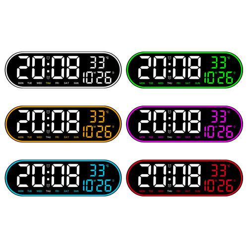 Practical Alarm Clock Elegant LED Digital Alarm Clock with-A 1