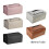 Waterdichte Tissue Case PU Lederen Tissue Dispenser Box-Roze 4