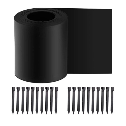 Plastic Grass Border for Sprucing up Backyards Landscape Garden