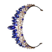 Shining Diamond Luxe Bruiloft Kroon Hoofdbanden voor Haar-  F