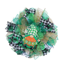 Saint Patricks Day Decoraties Kunstmatige Krans Groene-stijl 1