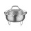 Steamers Basket with Handle Food Strainers Steaming Grid-small 1