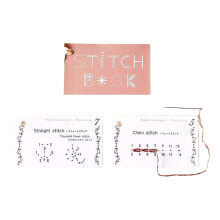 Creative Minis Sewing Book  Sewing Stitches Card Book  Craft Kit 1 set