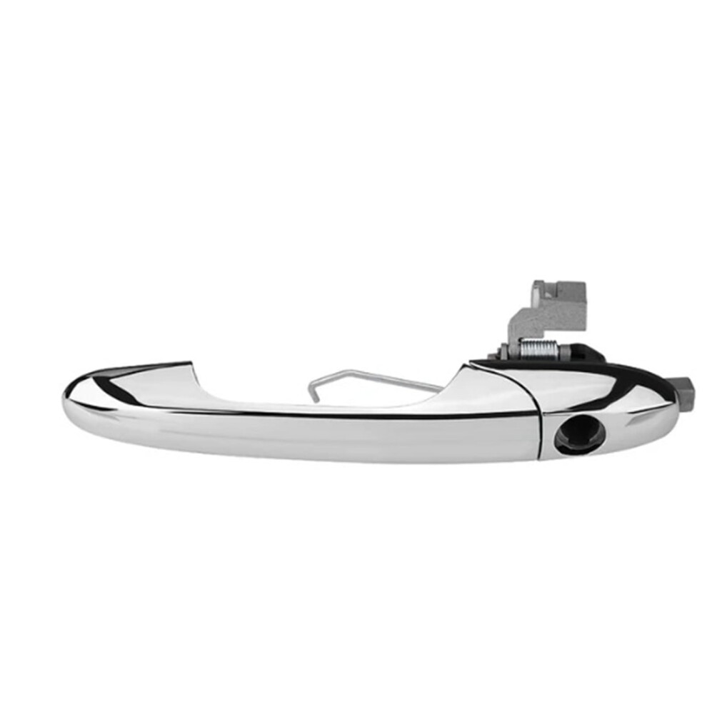 Left Side Exterior Door Handle Chrome For Fiat 500 20122018 Scratch Resistant Durable 9412369263858