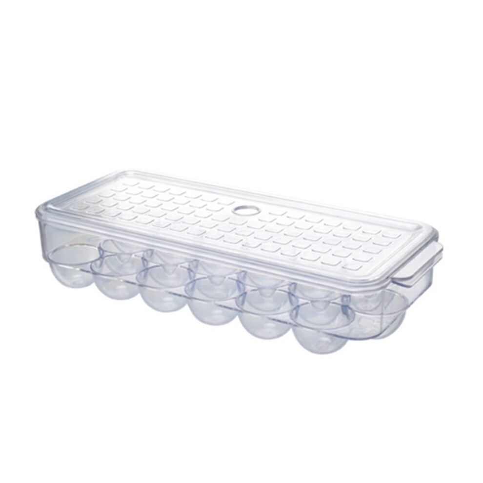 Refrigerator Egg Organizer, Space-Efficient Egg Holder With Vertical Slot For Stackable Organization, Bpa-Free Egg Tray, Convenient And Practical, 9464372485543