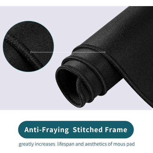 Εκτεταμένο Mouse Pad για Gaming, Άνεση και Ανθεκτικότητα, Ραμμένη Άκρη από Φυσικό 2