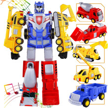 Jucării educative STEM, asamblare ușoară, se îmbină într-un robot dinozaur, design care se trage înapoi pentru activități în interior, 3-8