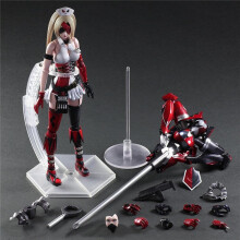 Figura de ação articulada de personagem feminina clássica, ricamente detalhada, com embalagem ideal para colecionadores, ecológica e atóxica