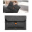 Capa protetora para laptops de 14 a 15,6 polegadas, design moderno e simples com bolsos para facilitar o armazenamento de acessórios (preta) 2