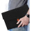 Capa protetora para laptops de 14 a 15,6 polegadas, design moderno e simples com bolsos para facilitar o armazenamento de acessórios (preta) 6