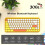 Mechanical Wireless Keyboard, Ergonomic Design For Comfortable Typing Experience, Bluetooth 5.0 Stable Connection And Interference-Free Performance, 3