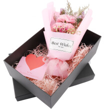 Forever Rose Bouquet Preserved Flowers for Mom Birthday Gifts Elegant Natural Finish Real Flowers Handmade Bouquets Waterproof Durable Long Lasting Ro