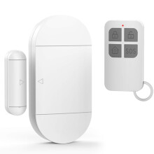 Czujnik magnetyczny sterowany głosem, czujnik drzwi WiFi do zapewnienia bezpieczeństwa domu, głośny alarm 130 dB, ostrzeżenie o niskim poziomie