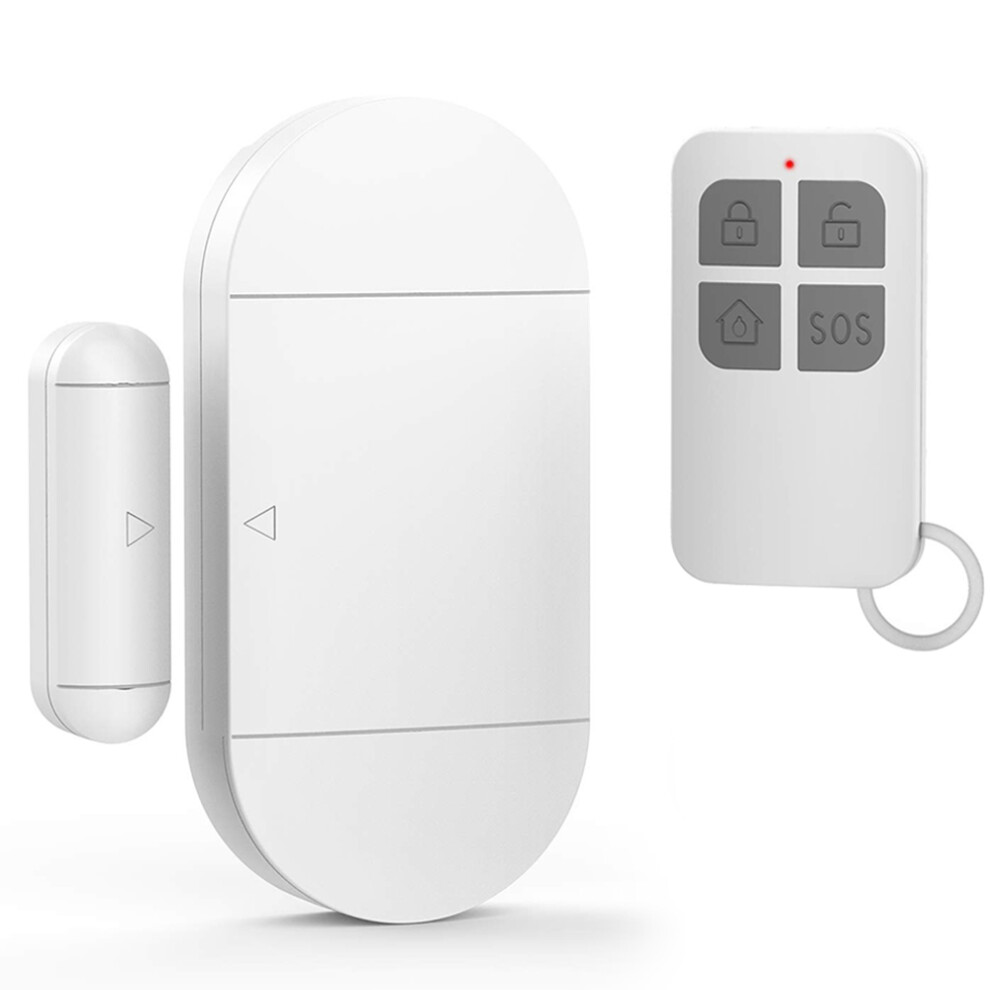 Voice-Controlled Magnetic Sensor, Wifi Door Sensor For Home Security, 130Db Loud Alert, Low Power Warning (1 Pack) 9048212360285