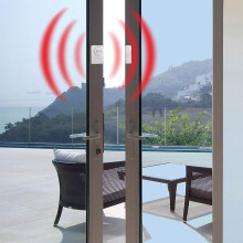 Alarme sans fil avec carillon, système de sécurité personnel pour la maison, capteur magnétique pour une protection complète, installation