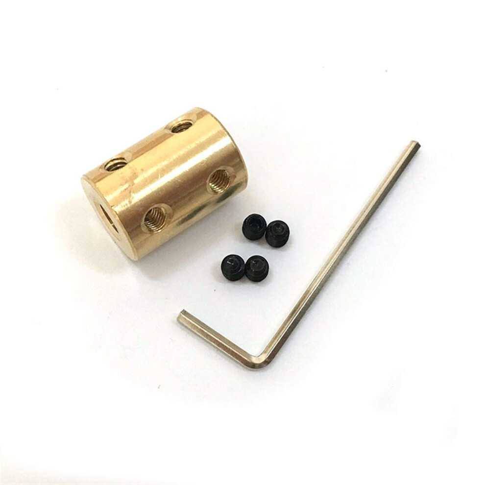 Brass Shaft Coupler 2Mm To 4Mm Flexible Motor Shaft Coupling For Secure Connection And Precise Alignment 9189345104886