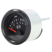 0-10 Bar Air Suspension Pressure Gauge 24V Aluminum Alloy High Precision