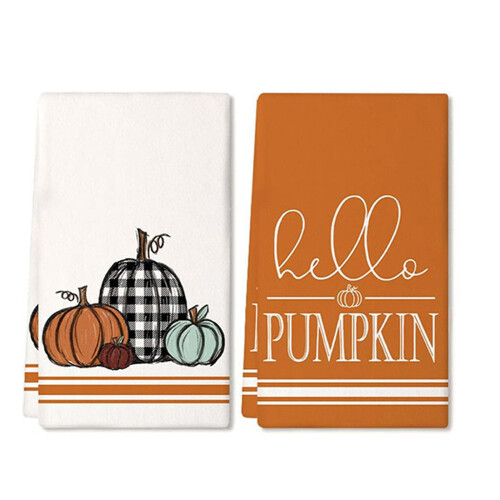 Absorbent Hand Towels for Bathroom and Kitchen-Style 4
