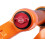 Bicycle Fork 1 Piece MTB Orange Front Suspension Straight 27.5 Remote 5