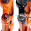 Bicycle Fork 1 Piece MTB Orange Front Suspension Straight 27.5 Remote 2
