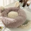 Round Cushion Pet Bed Rabbit Ears Tail Nest for-40 E style 7