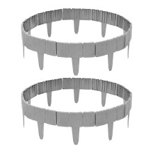 Flexibele tuinhekpanelen, tuinrand, gazonomheining,- 20 stuks
