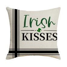 Patricks Day-Kissenbezug für Urlaub, Bauernhaus,-3