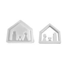 House Resin Mold Resin Casting Silicone Mold for Candle Resin