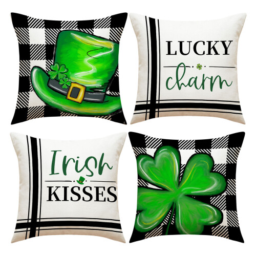 Patricks Day-Kissenbezug, 45,7 x 45,7 cm,-4 1