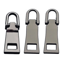 Tirettes à fermeture éclair en métal, 3-couleur du pistolet