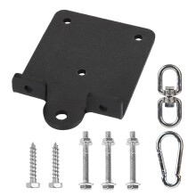 Hanger Set - Heavy Duty Wall Mount Hook for Boxing Punching Bag, Steel Hardware for Home Gym Training