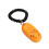 Dogs Training Clickers with Stretch Wrist Rope Durablity-orange 1