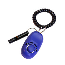 Dog Training Clickers and Whistle in One Dog Fix Undesired-Blue