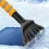 Car Snow Brush and Ice Scraper, ScratchProof Bristles, Ergonomic Grip, Durable for Windshield 2