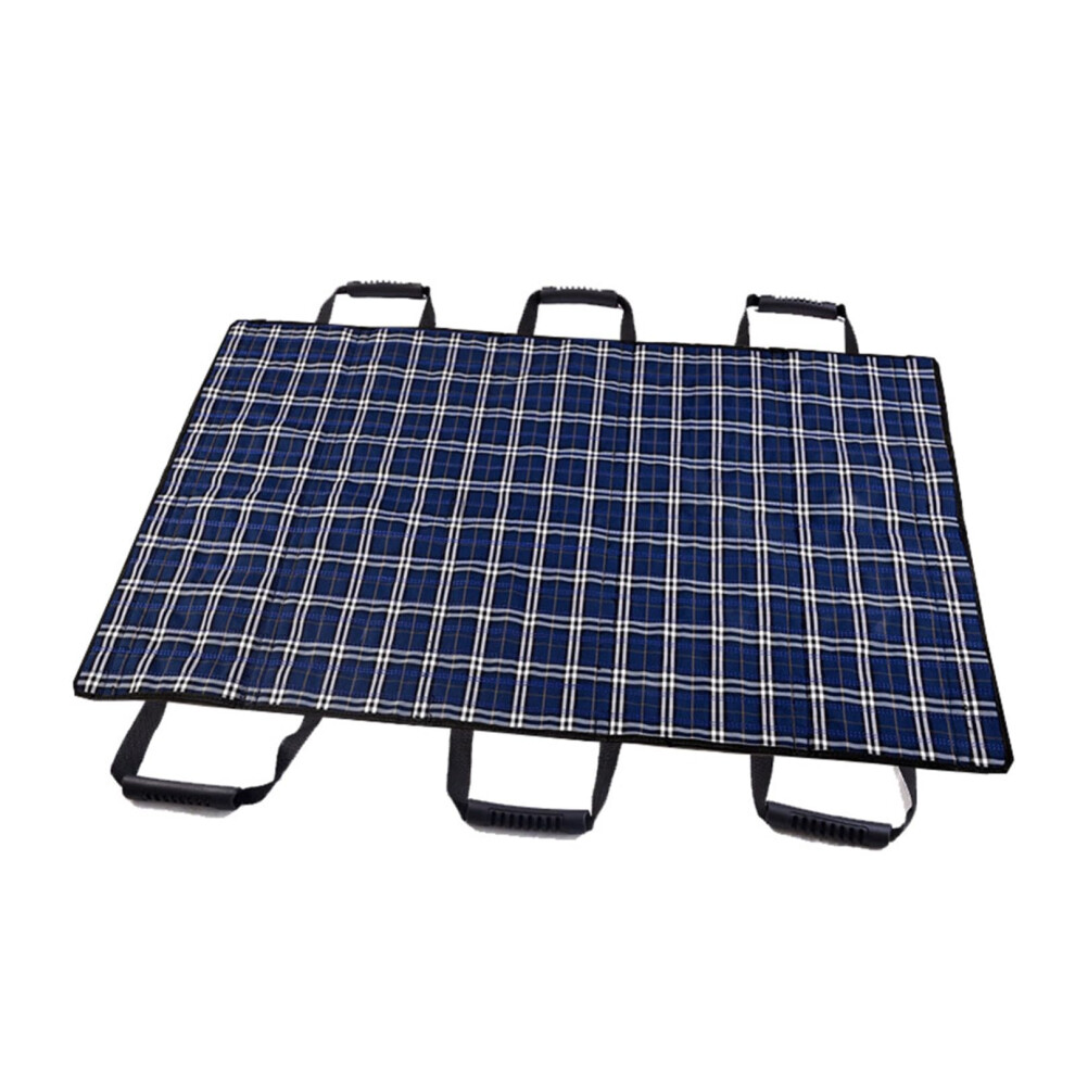 Patient Transfer Sheet with Waterproof Layer and 6 Handles for Bed Positioning Elderly Disabled