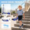 Homcom HOMCOM Foldable Kids Electric Scooter, for Ages 7-14 Years, Blue 5