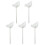 Self-Watering Ball Bird Shape Watering Globes Drippers-5pcs 1