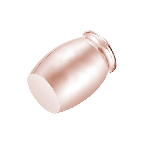 Urnes commémoratives pour chiens, boîte de cendres de-or rose
